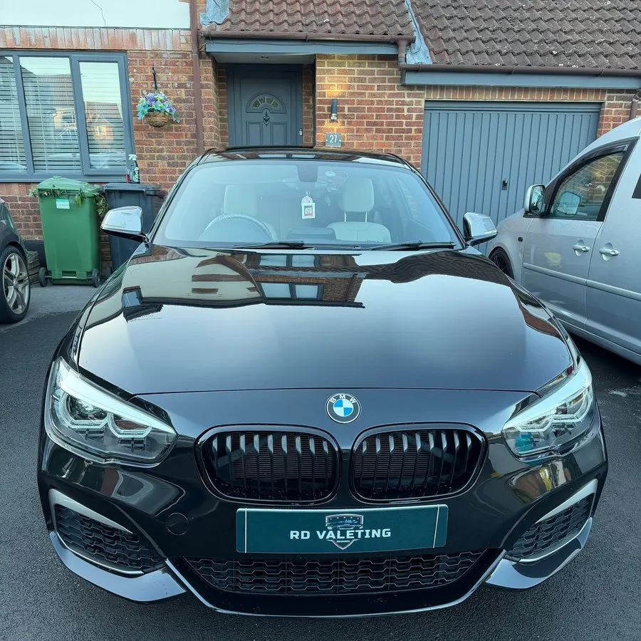 BMW 1 Series valeted at a customer address by RD Valeting