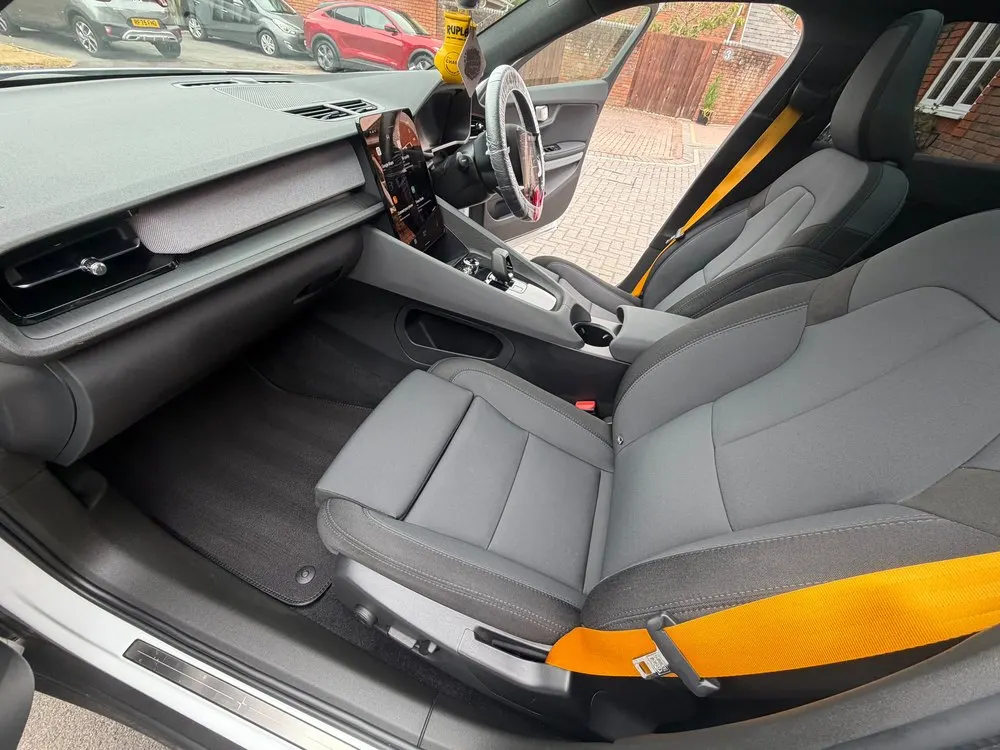 Car interior refreshed during an RD Valeting full valet
